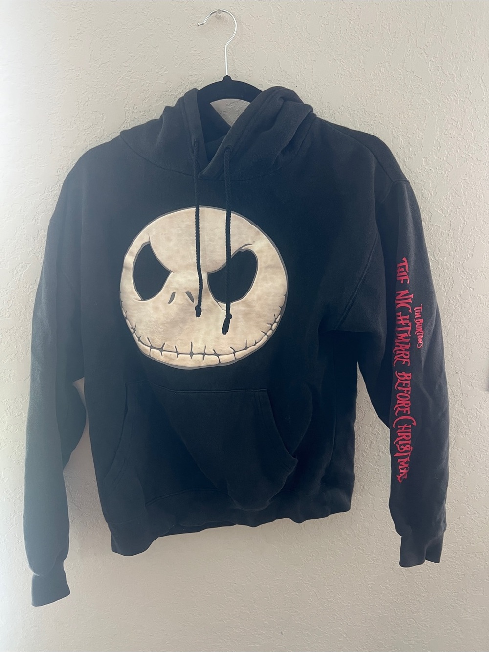 The Nightmare Before Christmas Black Jack Skellington Hoodie - Women's Sweater